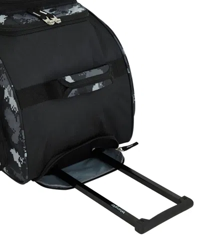 Wrangler Multi-pocket Large Upright Rolling Duffel In Digital Camo