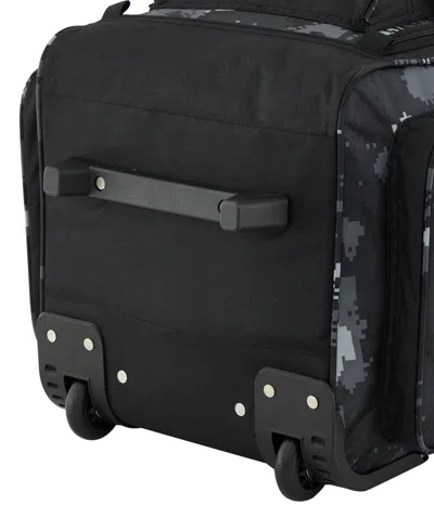 Wrangler Multi-pocket Large Upright Rolling Duffel In Digital Camo