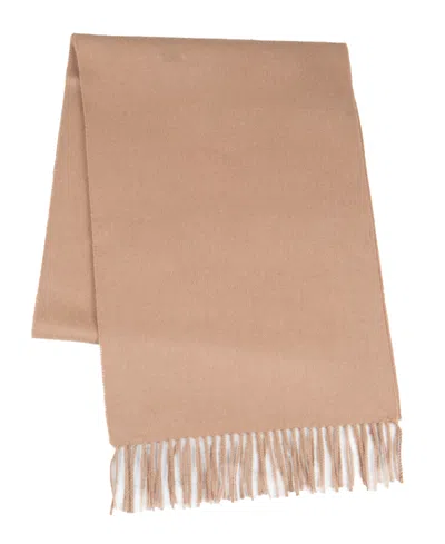Simply Natural Solid Alpaca Scarf In Camel