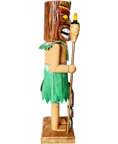 Santa's Workshop 14" Tiki Man Nutcracker In Multi