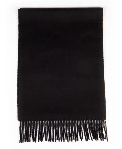 Simply Natural Solid Alpaca Scarf In Black