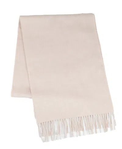 Simply Natural Solid Alpaca Scarf In Beige