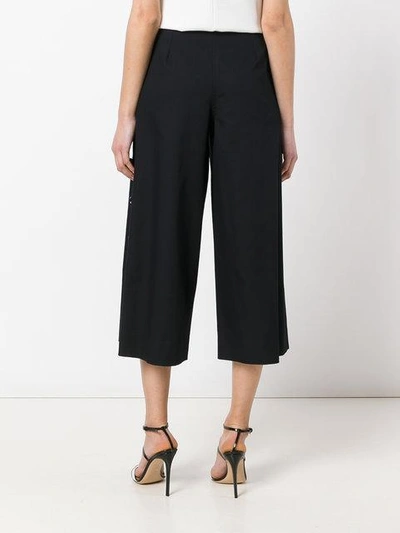 Shop Dolce & Gabbana Cropped Trousers In Blue