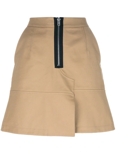 Shop Alexander Wang - Mini Skirt With Zip