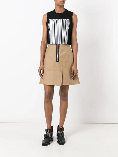 Shop Alexander Wang - Mini Skirt With Zip