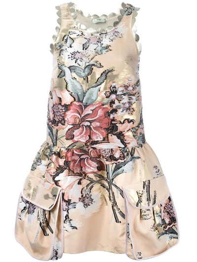 Fendi Floral Print Dress
