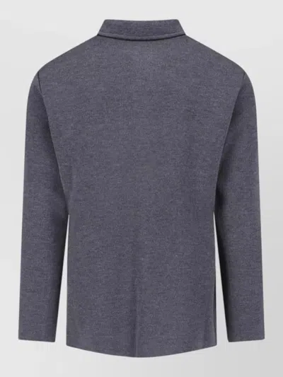Lardini Collared Jacket Long Sleeves Versatile Style In Multi