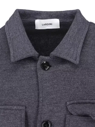 Lardini Collared Jacket Long Sleeves Versatile Style In Multi