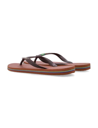 Havaianas Classic Logo Flip-flops In Multi