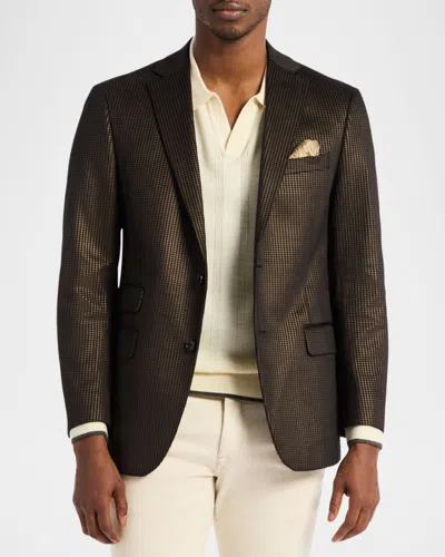 Robert Graham Colden Woven Sport Coat In Black