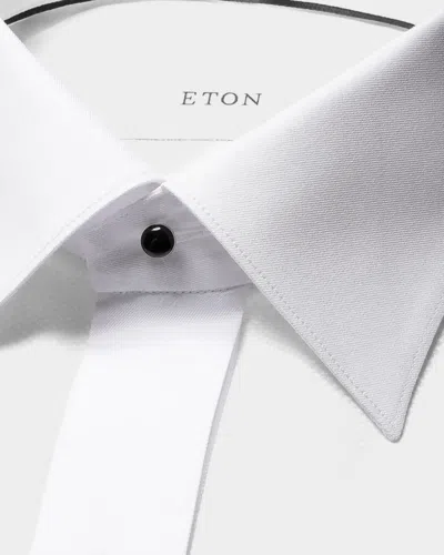 Eton Men's Dobby Stud-front Slim-fit Evening Shirt In Multi