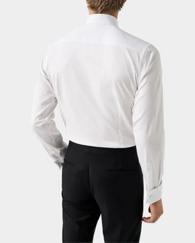Eton Men's Dobby Stud-front Slim-fit Evening Shirt In Multi