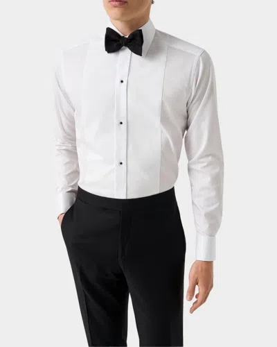 Eton Men's Dobby Stud-front Slim-fit Evening Shirt In Multi