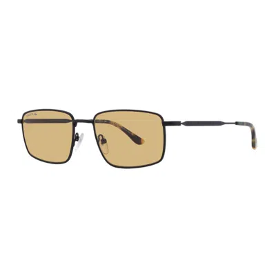Lacoste Rectangle-frame Sunglasses In Black