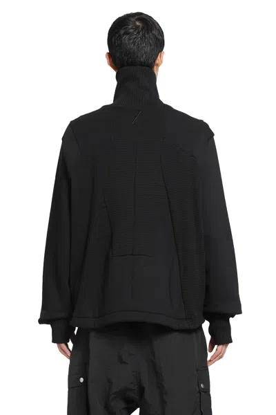 Thom Krom Oversized High Neck Sweatshirt In Black