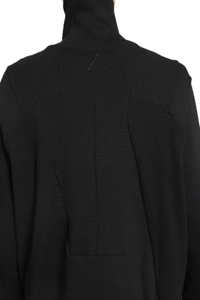 Thom Krom Oversized High Neck Sweatshirt In Black