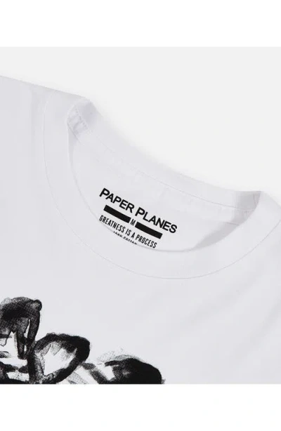 Paper Planes Double Flower Graphic T-shirt In Multi