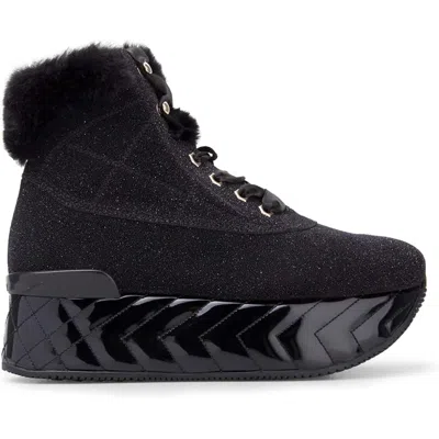 Hogan Max Patent Bootie In Black