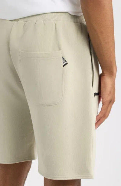 Paper Planes Script French Terry Shorts In Multi