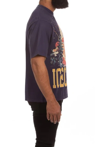 Icecream Candy Mountain Graphic T-shirt In Multi