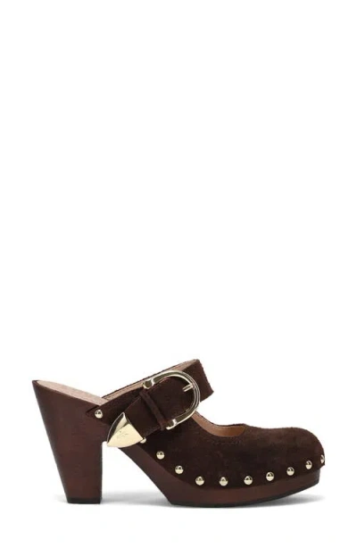 Frye Cindy Buckle Clog In Multi