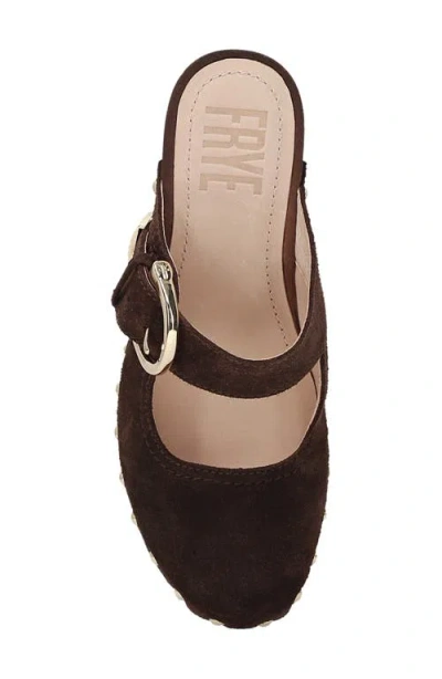 Frye Cindy Buckle Clog In Multi