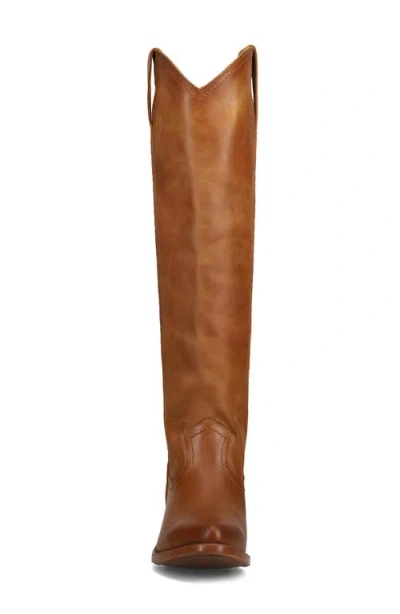 Frye Billy Softy Tall Western Boot In Brown