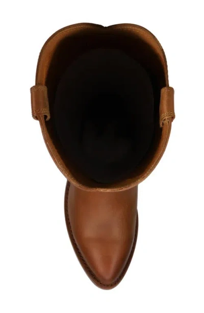 Frye Billy Softy Tall Western Boot In Brown