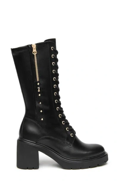 Nerogiardini Stretch Combat Boot In Black