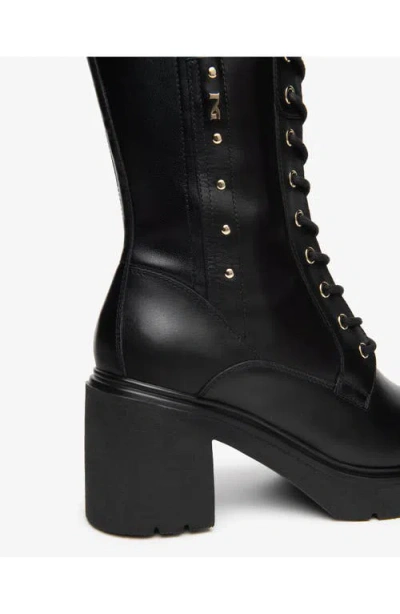 Nerogiardini Stretch Combat Boot In Black