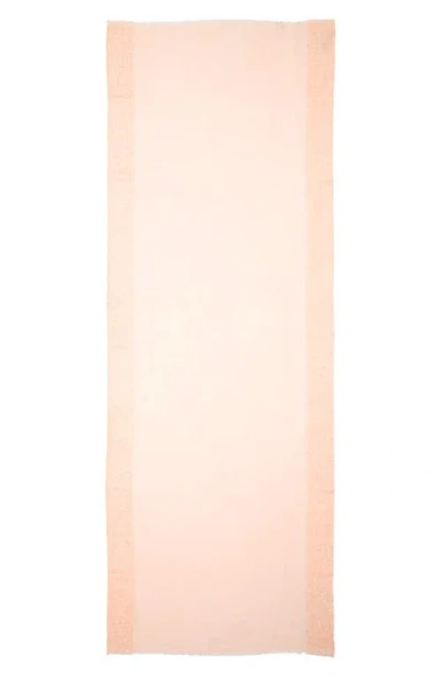 Echo Sequin Gauze Wool Wrap In Neutral
