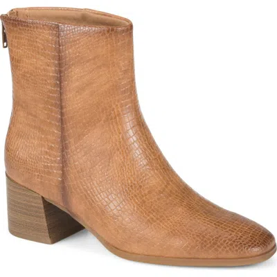Baretraps Walless Faux Leather Bootie In Brown