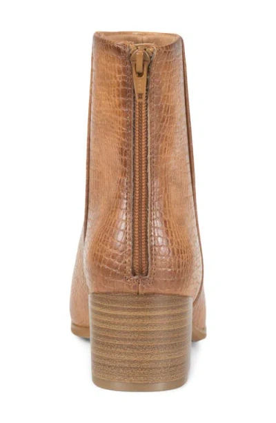 Baretraps Walless Faux Leather Bootie In Brown