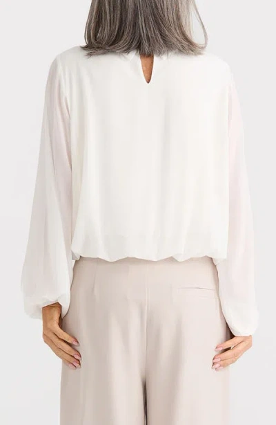 Brave + True Brave+true Gweneth Top In White