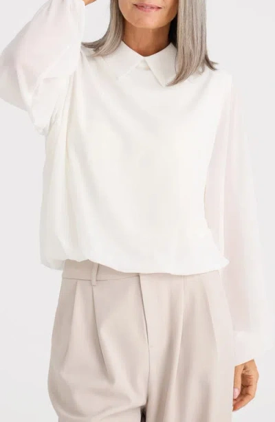 Brave + True Brave+true Gweneth Top In White