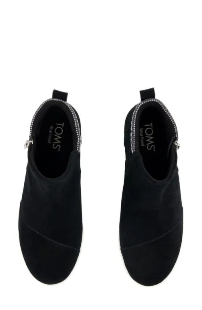 Toms Percy Platform Sneaker Boot In Black