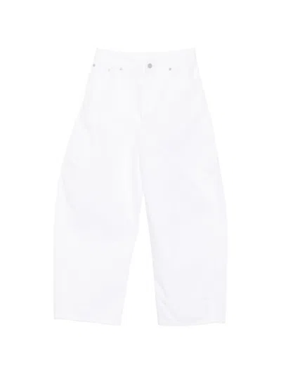 Alaïa Alaia White Rodeo Denim Trousers In White