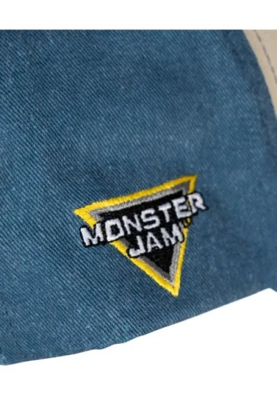 Monster Jam Adjustable Strapback Baseball Cap In Blue