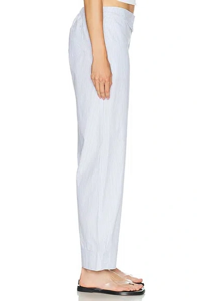 Deiji Studios Collar Point Pant In White