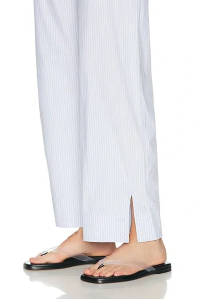 Deiji Studios Collar Point Pant In White