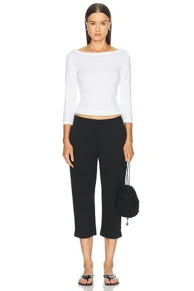 Flore Flore Steffi Tee In White