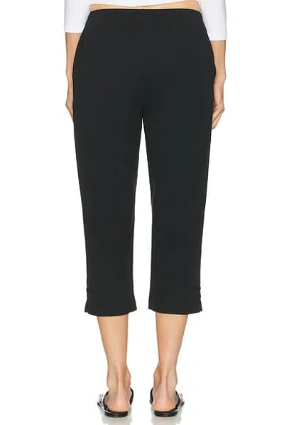 Deiji Studios Capri Pant In Black