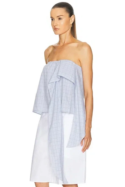 Deiji Studios Flow Top In Blue