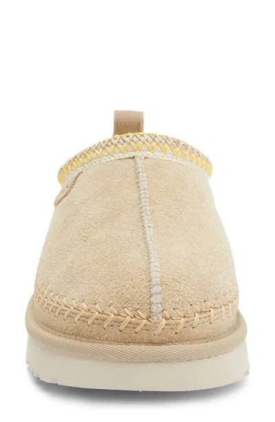Ugg ® Tasman Biarritz Genuine Shearling Lined Slipper In Neutral