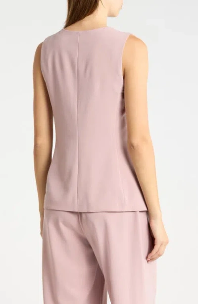 Leith Longline Vest In Pattern