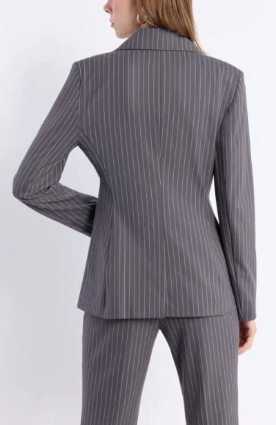 Leith Brooklyn Blazer In Gray