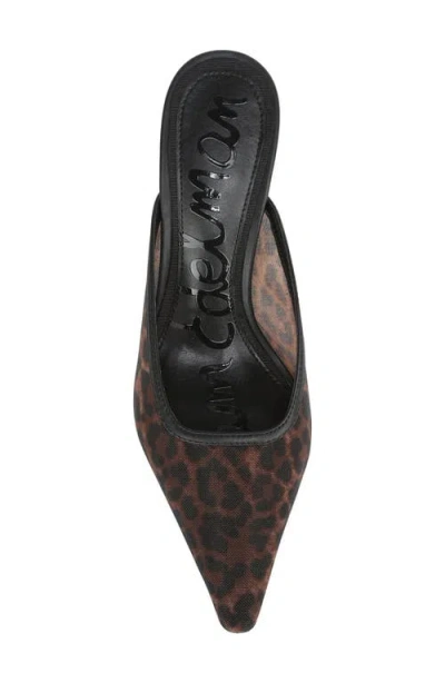 Sam Edelman Brandy Mesh Pointed Toe Mule In Brandy