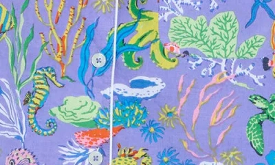 Printfresh Organic Cotton Pajama Top In Multi