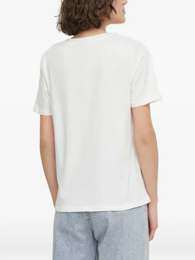 Dkny Logo-detail T-shirt In White
