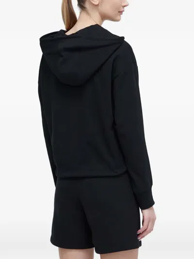 Dkny Button-placket Hoodie In Multi